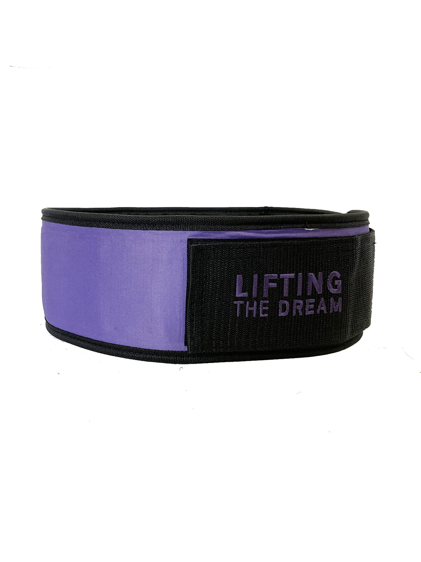 Gorilla Wear 4 Inch Women's Lifting Belt - Black/Purple
